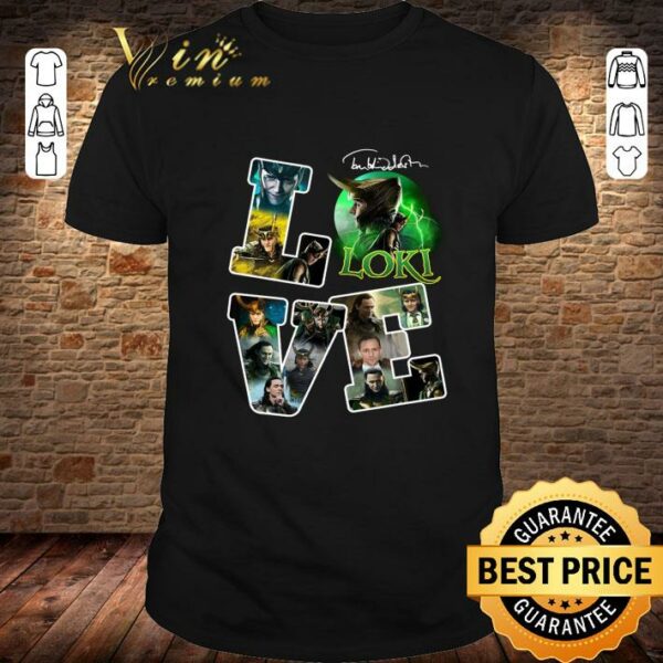 Official Loki Laufeyson Love Loki Marvel Avengers Avengers Endgame Marvel Comics shirt