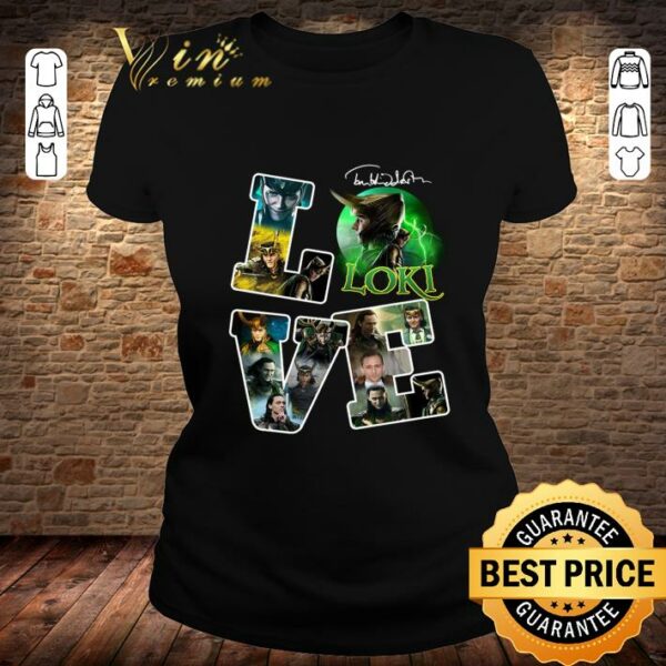 Official Loki Laufeyson Love Loki Marvel Avengers Avengers Endgame Marvel Comics shirt