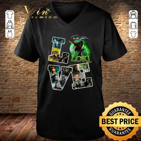 Official Loki Laufeyson Love Loki Marvel Avengers Avengers Endgame Marvel Comics shirt