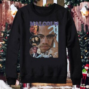Malcolm X Bootleg Rap Civil Rights Vintage Style T-Shirt 3