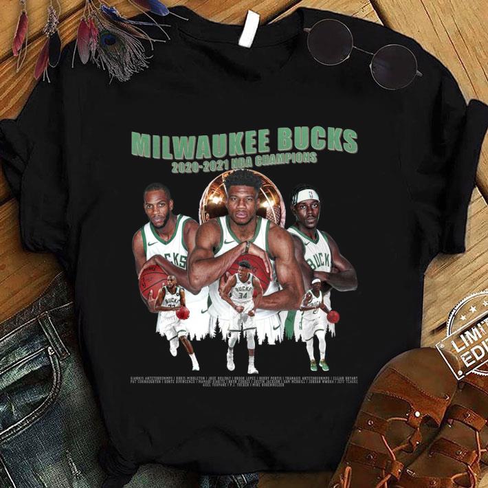 Funny Milwaukee Bucks 2020-2021 NBA Champions Shirt, Giannis Antetokounmpo, Khris Middleton, Jrue Holiday Milwaukee Bucks 2020 2021 NBA Champions Shirt Giannis Antetokounmpo Khris Middleton Jrue Holiday 1 - Funny Milwaukee Bucks 2020-2021 NBA Champions Shirt, Giannis Antetokounmpo, Khris Middleton, Jrue Holiday