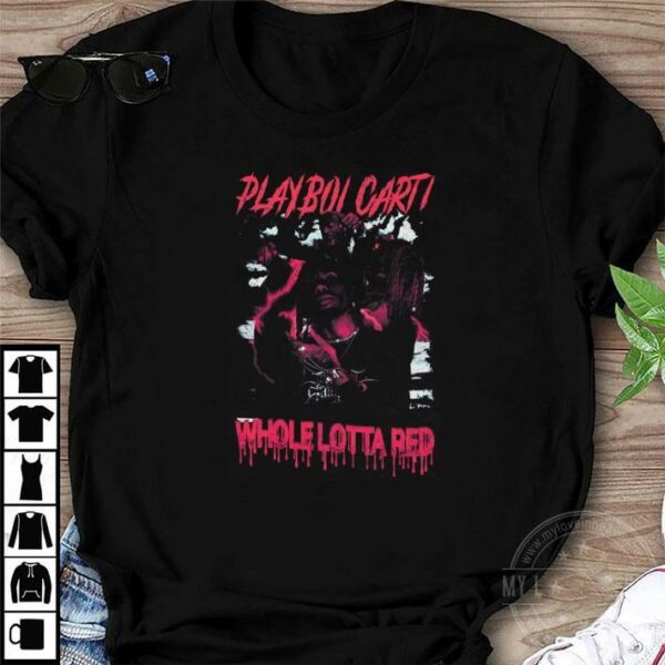 Playboi Carti Whole Lotta Red 90’s Inspired Shirt
