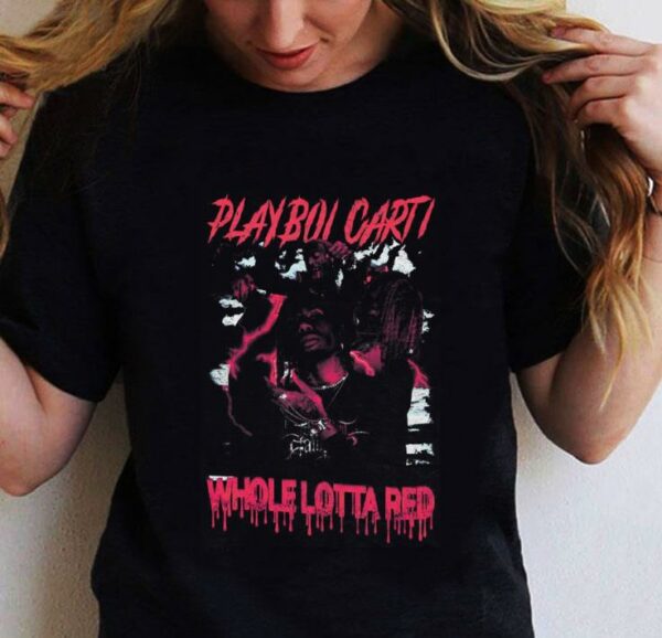 Playboi Carti Whole Lotta Red 90’s Inspired Shirt