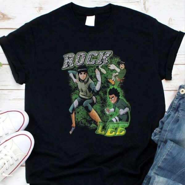 Awesome Rock Lee Naruto Anime Characters Shirt