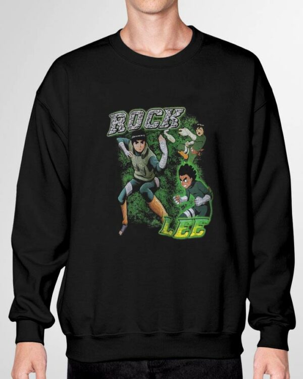 Awesome Rock Lee Naruto Anime Characters Shirt