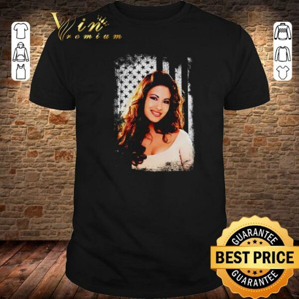 Hot Selena Quintanilla-Pérez American Flag July 4th Shirt