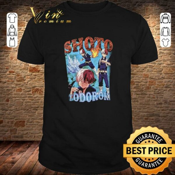 Awesome Shoto Todoroki My Hero Academia Anime Shirt