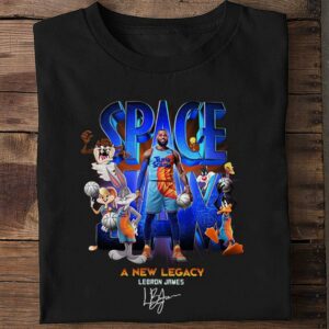 Funny Space Jam A New Legacy Tune Squad Lebron James Signature Shirt, Looney Tunes characters 1