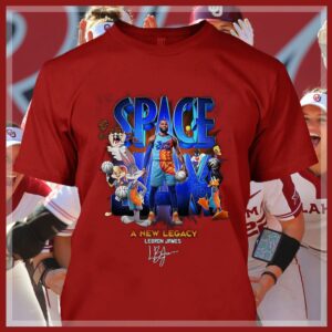 Funny Space Jam A New Legacy Tune Squad Lebron James Signature Shirt, Looney Tunes characters 3