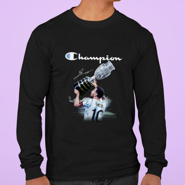 Funny Thank You For The Memories Champion No. 10 Leo Messi Signature Shirt