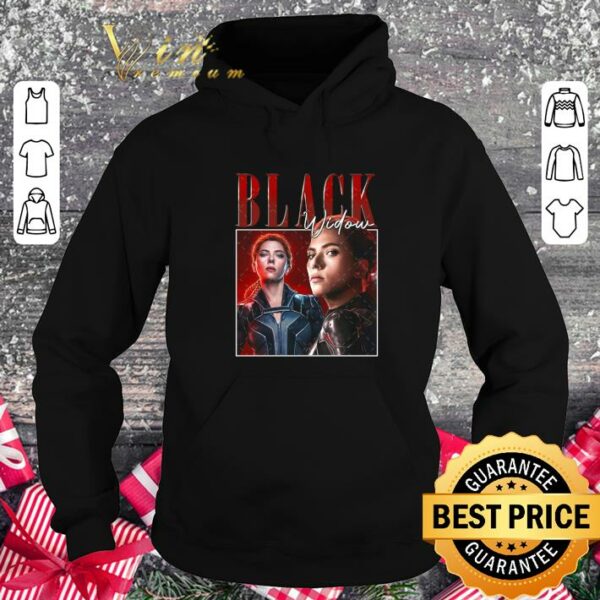 Awesome Vintage Black Widow Scarlett Johansson Homage Shirt