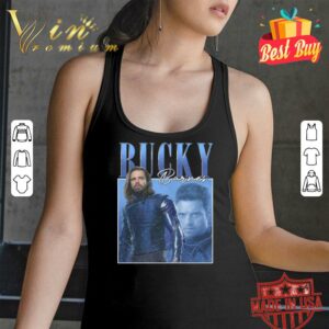 Awesome Vintage Bucky Barnes Signature The Falcon And Winter Soldier Homage Shirt 2