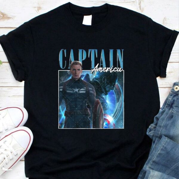 Awesome Vintage Captain America Steve Rogers Homage Shirt