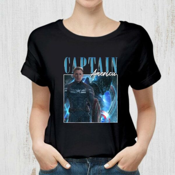 Awesome Vintage Captain America Steve Rogers Homage Shirt