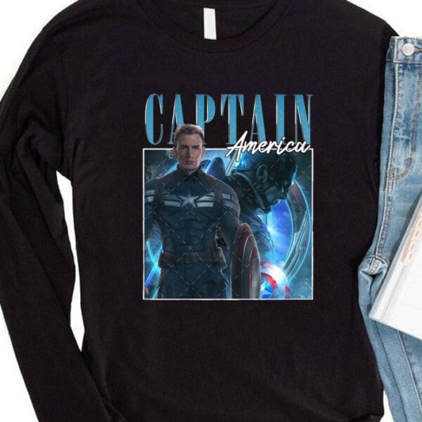 Awesome Vintage Captain America Steve Rogers Homage Shirt