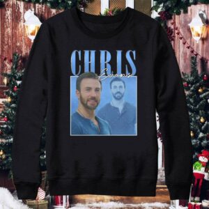 Vintage Chris Evans Captain America Homage T-Shirt 3