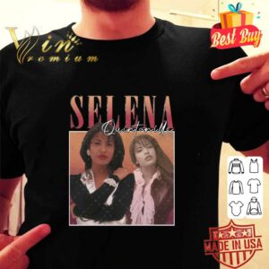 Original Vintage Como La Flor Selena Quintanilla Homage T-Shirt 1