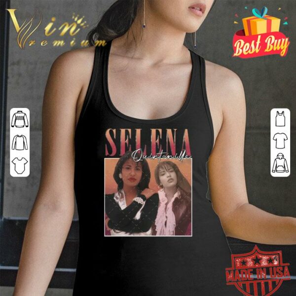 Original Vintage Como La Flor Selena Quintanilla Homage T-Shirt