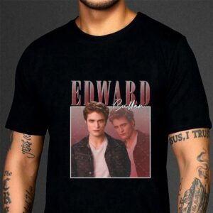 Funny Vintage Edward Cullen Robbert Pattinson Twilight Homage Shirt 2