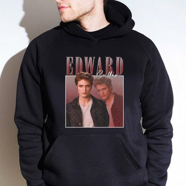 Funny Vintage Edward Cullen Robbert Pattinson Twilight Homage Shirt