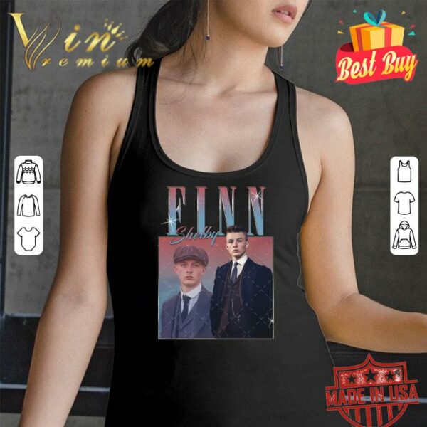 Awesome Vintage Finn Shelby Peaky Blinders Homage T-Shirt