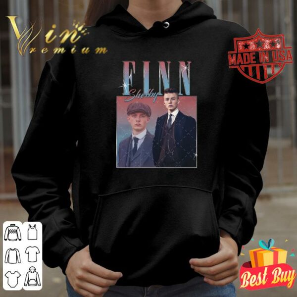 Awesome Vintage Finn Shelby Peaky Blinders Homage T-Shirt