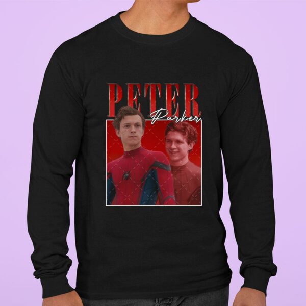 Best Vintage Peter Parker Tom Holland Spider Man Signature Homage Shirt