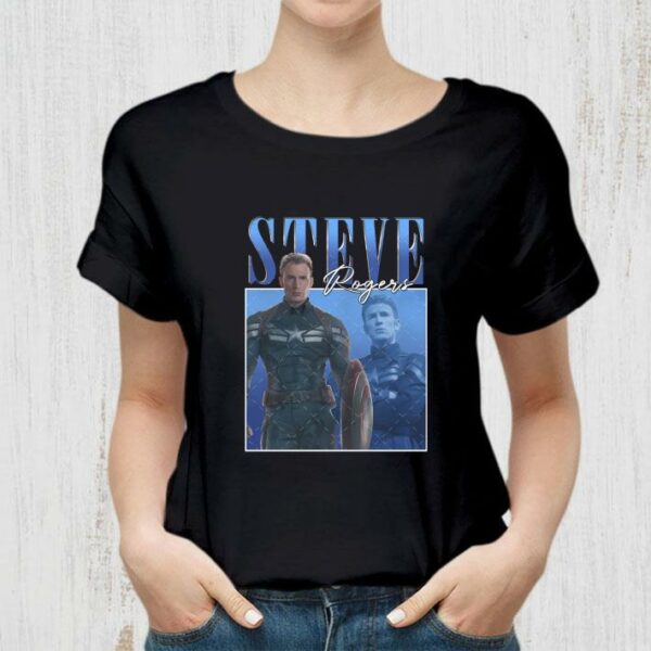 Funny Vintage Steve Rogers Signature Homage Shirt