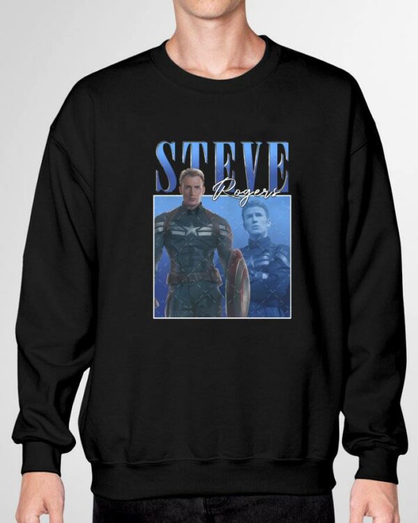 Funny Vintage Steve Rogers Signature Homage Shirt