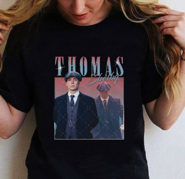 Vintage Thomas Shelby Peaky Blinders Signature Homage Shirt