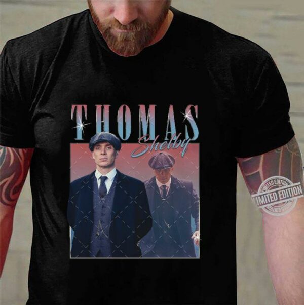 Vintage Thomas Shelby Peaky Blinders Signature Homage Shirt