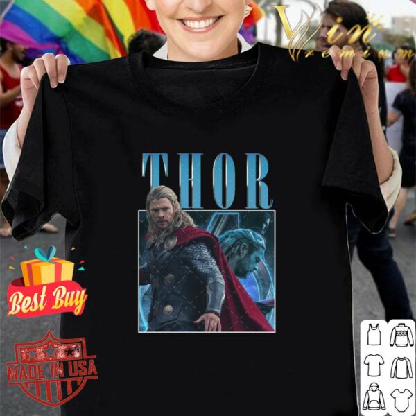 Hot Vintage Thor Chris Hemsworth Homage Shirt