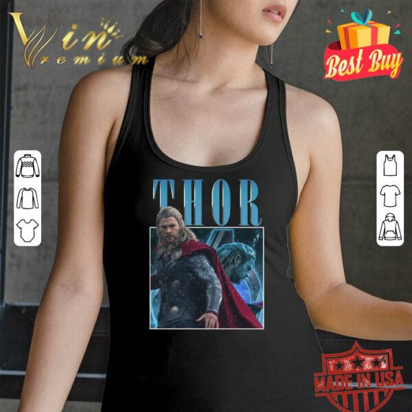 Hot Vintage Thor Chris Hemsworth Homage Shirt