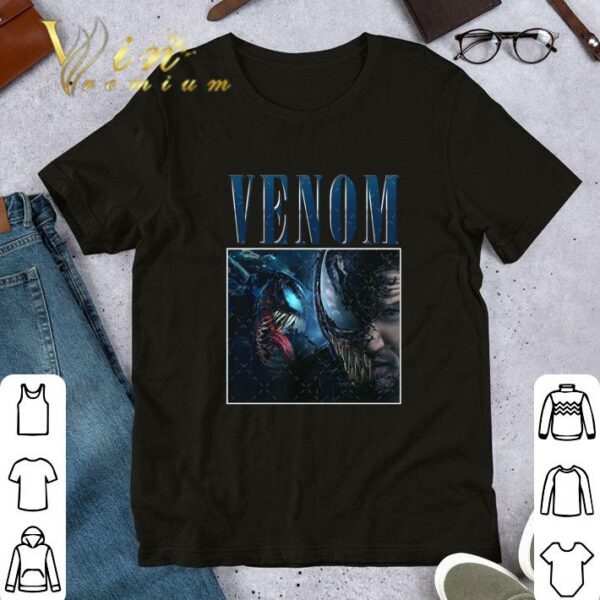 Hot Vintage Venom Tom Hardy Eddie Brock Venom Homage T-Shirt