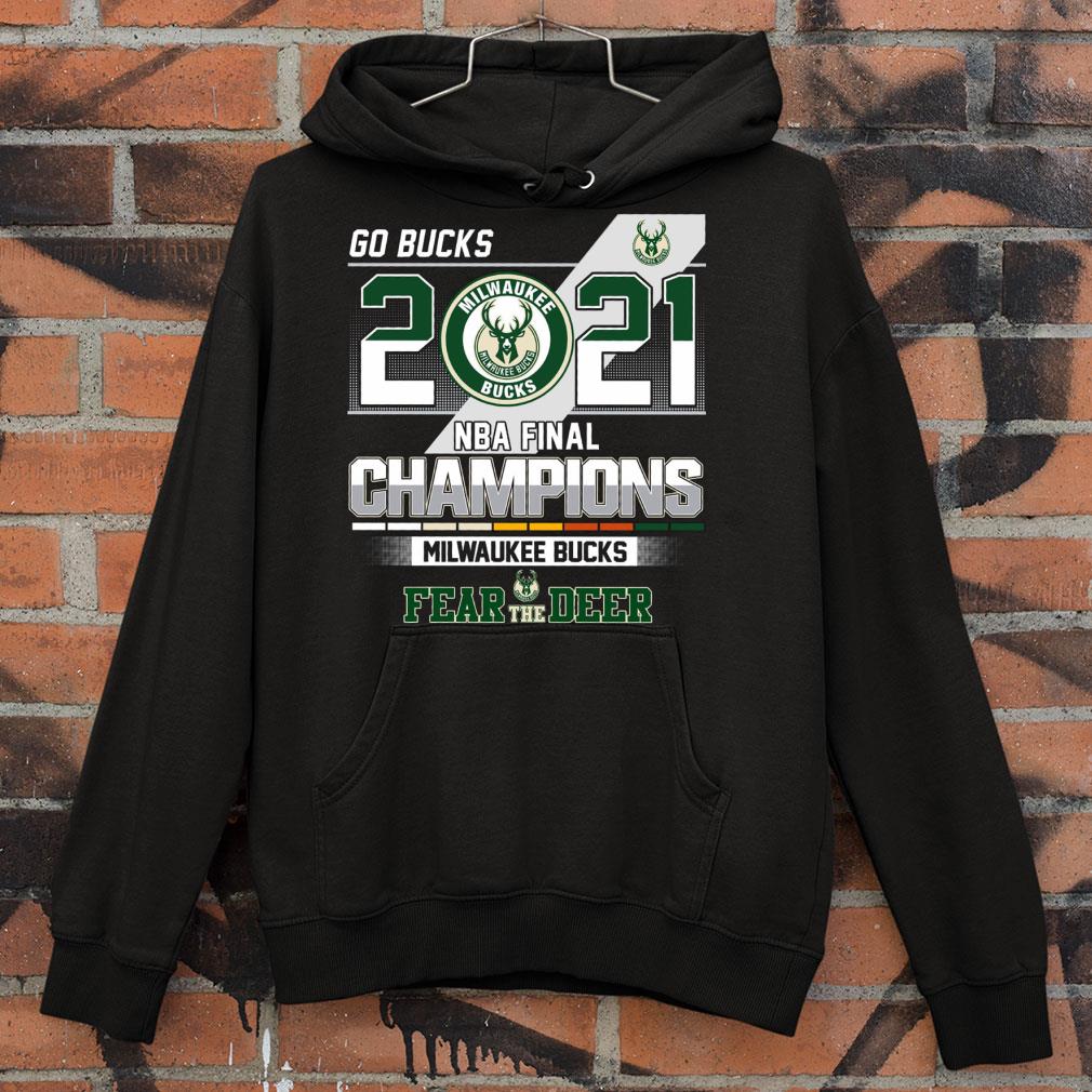 Official 2021 Go Bucks NBA Final Champions Milwaukee Bucks Fear The Deer Shirt 2021 Go Bucks NBA Final Champions Milwaukee Bucks Fear The Deer Shirt 4 - Official 2021 Go Bucks NBA Final Champions Milwaukee Bucks Fear The Deer Shirt