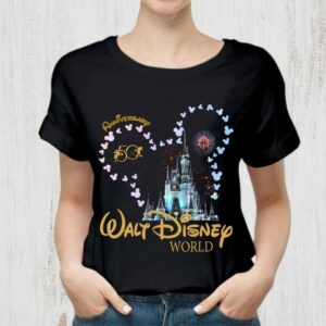Best 50th anniversary Walt Disney World Fireworks Mickey Mouse Shirt