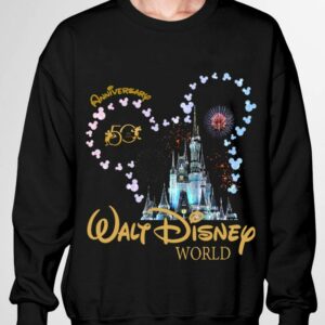 Best 50th anniversary Walt Disney World Fireworks Mickey Mouse Shirt 2