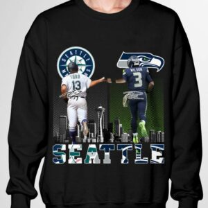Premium Abraham Toro Seattle Marines Russell Wilson Seattle Seahawks Shirt 2