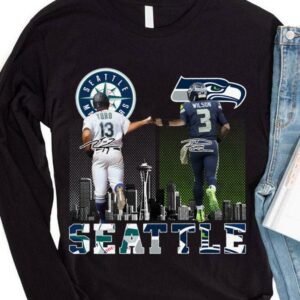 Premium Abraham Toro Seattle Marines Russell Wilson Seattle Seahawks Shirt 3
