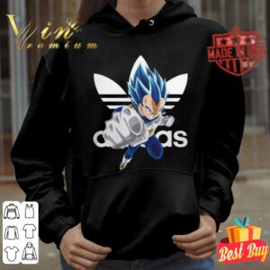 Official Adidas Dragon Ball Vegeta Super Saiyan Blue Evolved Shirt 2