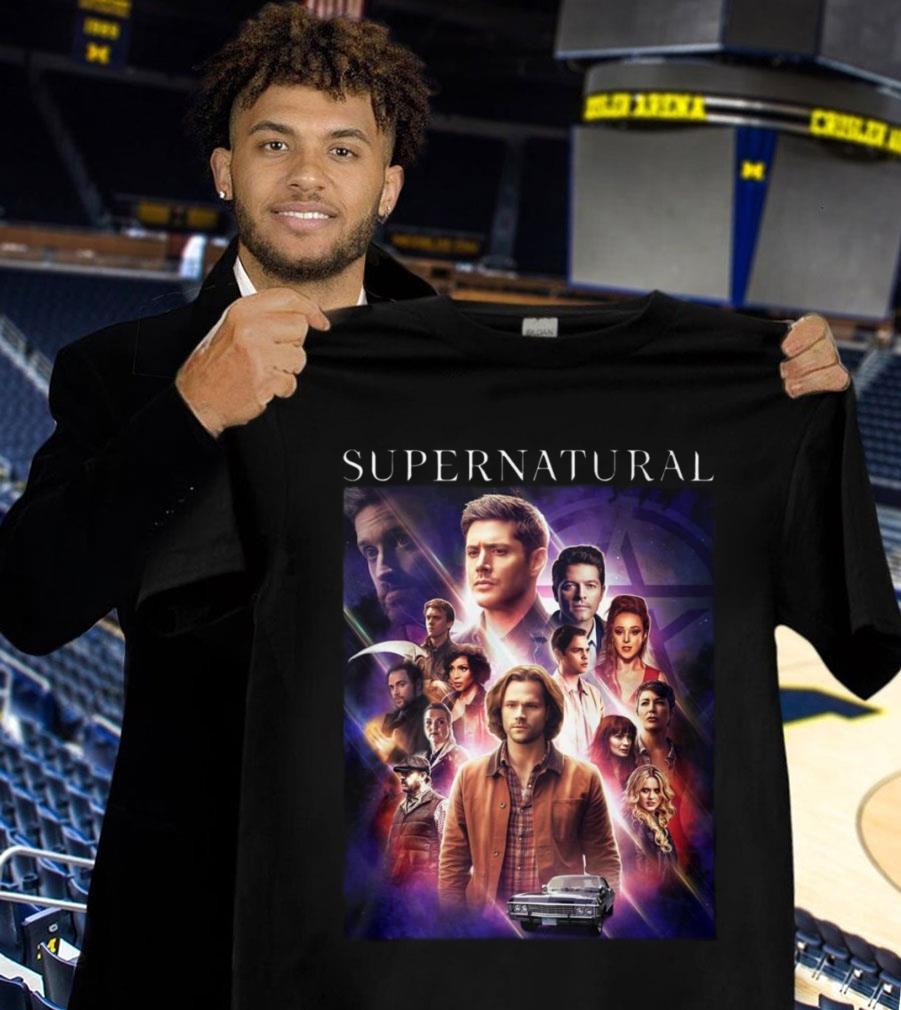 Original All characters Supernatural poster shirt All characters Supernatural poster shirt 1 - Original All characters Supernatural poster shirt