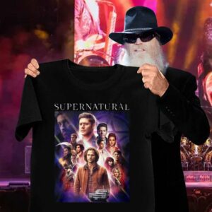 Original All characters Supernatural poster shirt 2