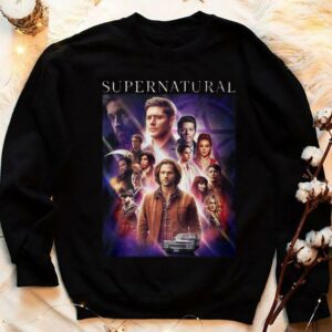 Original All characters Supernatural poster shirt 3