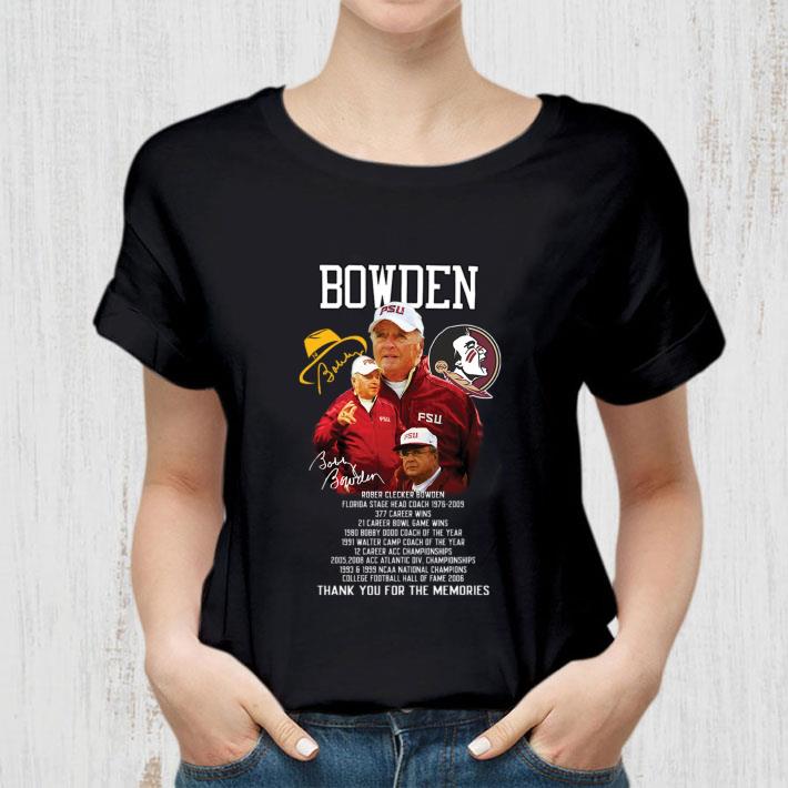 Best Bobby Bowden FSU Florida State Seminoles Signature Thank Memories Shirt Bobby Bowden FSU Florida State Seminoles Signature Thank Memories Shirt 2 - Best Bobby Bowden FSU Florida State Seminoles Signature Thank Memories Shirt