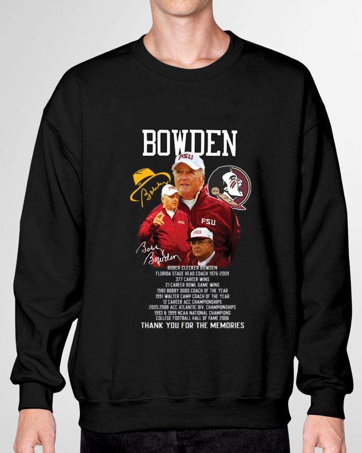 Best Bobby Bowden FSU Florida State Seminoles Signature Thank Memories Shirt Bobby Bowden FSU Florida State Seminoles Signature Thank Memories Shirt 3 - Best Bobby Bowden FSU Florida State Seminoles Signature Thank Memories Shirt