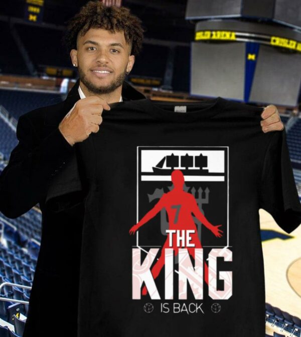 Original CR7 Cristiano Ronaldo The King Is Back To Manchester United FC Shirt