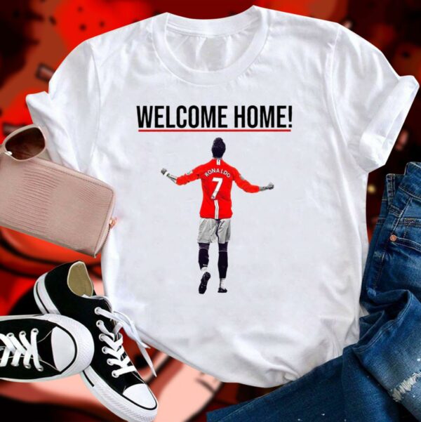 Original Cristiano Ronaldo Welcome Home To Manchester United FC Shirt