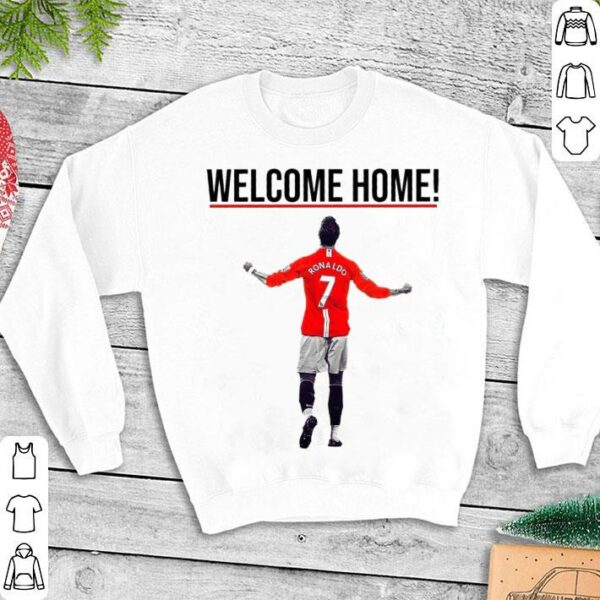 Original Cristiano Ronaldo Welcome Home To Manchester United FC Shirt