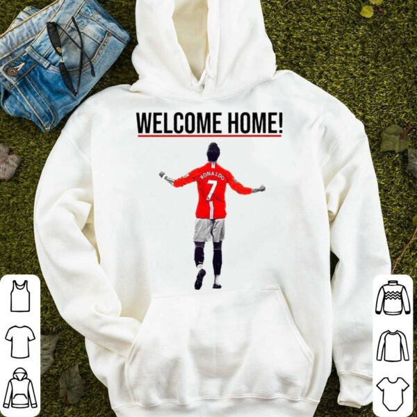 Original Cristiano Ronaldo Welcome Home To Manchester United FC Shirt
