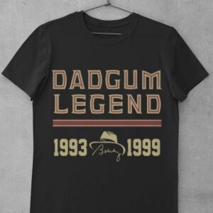 Best Dadgum Legend 1993-1999 RIP Bobby Bowden Florida State Seminoles Signature Shirt